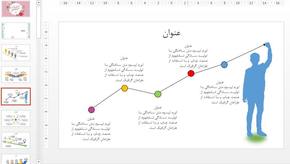 قالب پاورپوینت آماده زیبا پایان نامه